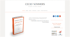 Desktop Screenshot of cecilysommers.com